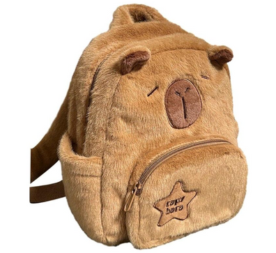 Stuffed Backpack (Capybara)